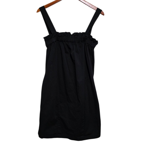 Everlane The Paperbag Dress in Black Size Small - Picture 2 of 4